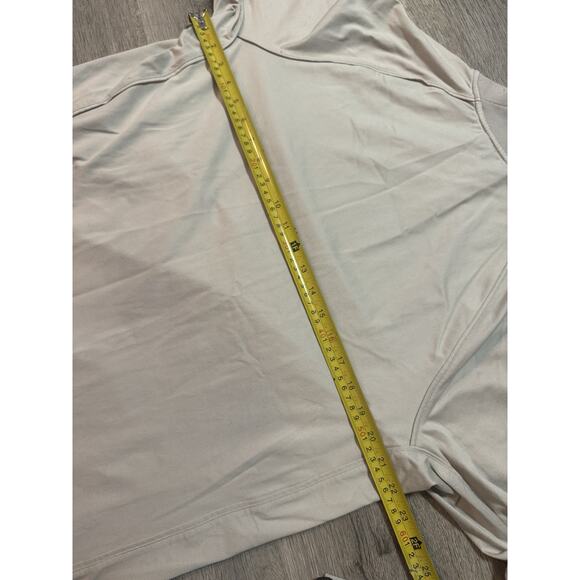 Zero Restriction Men’s Golf Base Layer L Mock Neck Long Sleeve Large Tan - Picture 6 of 7